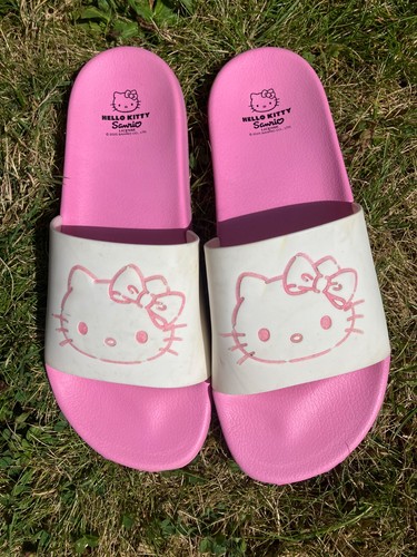 Womens hello kitty sliders - womens,