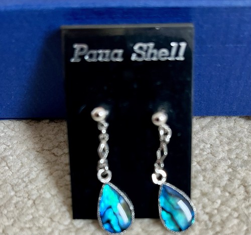 Paua shell drop - shell,