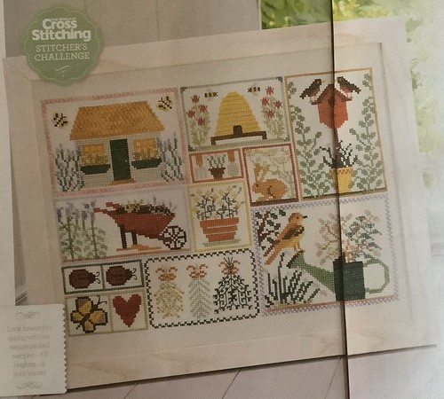 Cross stitch chart garden - stitch,