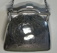 Antique sterling silver finger