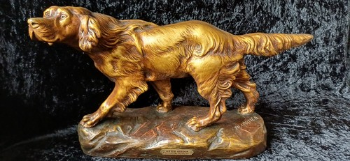 Setter gordon dog - gordon, bronzed
