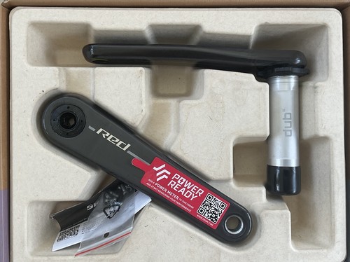 Sram red axs carbon crank - red,