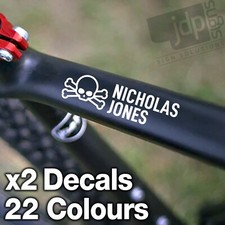 x2 PERSONALISED SKULL &