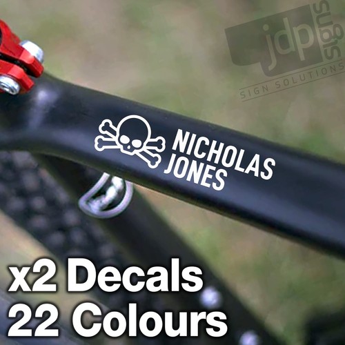 Personalised skull - x2,