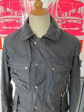 BARBOUR FIELD JACKET BLACK WAXED LIMITED EDITION TOKITO WOOL LINER SMALL REDUCED