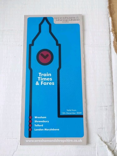 Wrexham shropshire trains - shropshire,