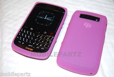 Genuine BlackBerry Pink Rubber Silicone Skin Case Cover for Bold 9700 / 9780