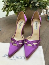 Jimmy Choo London Purple Satin