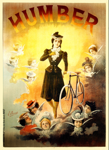 Humber vintage bicycle poster - ,