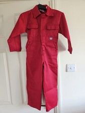 Red Blue Castle Junior Overalls Size 24 inches