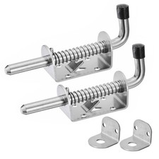 2pcs 10x128mm stainless steel - 10x128mm,