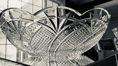 Waterford crystal seahorse - waterford, 12"