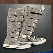 Converse WOMENS 7 MENS 5 Knee High Buckle Strap XX-HI Shoes 131128C