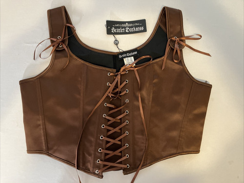 Scarlet darkness corset - darkness, top