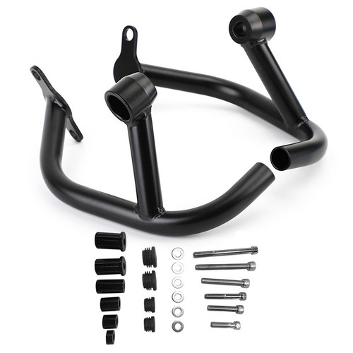 Black engine guards frame - black,