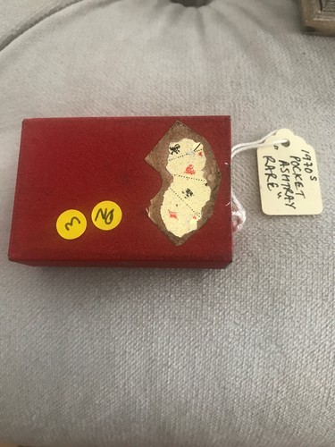 Very rare pocket ashtray old - rare,