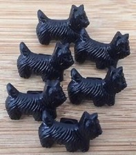6 x Scottie Dog Novelty