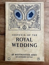 Souvenir Programme Of The