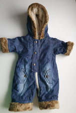 BABY GAP BABY SNOWSUIT BLUE