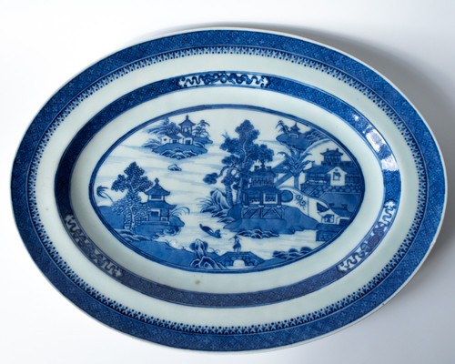 Chinese antique qing - antique, blue