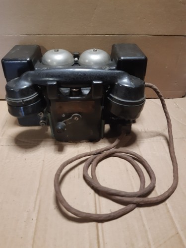 British army field telephone - british,