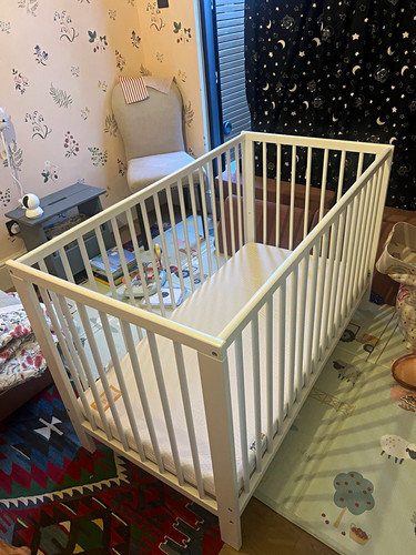Ikea gulliver white cot - gulliver,