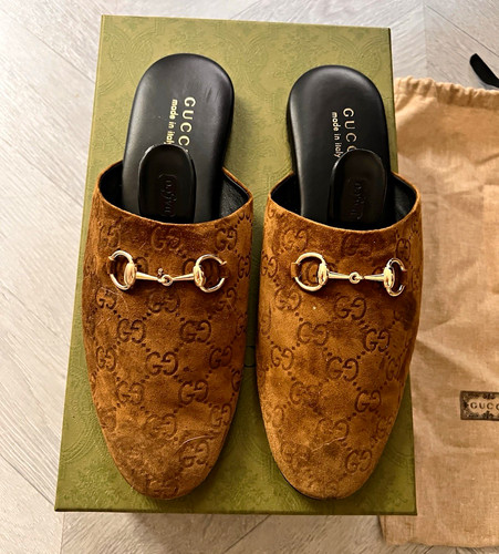 Gucci women suede - women’s, gg