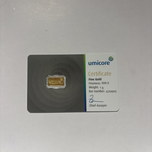 Umicore fine gold 999 - umicore,