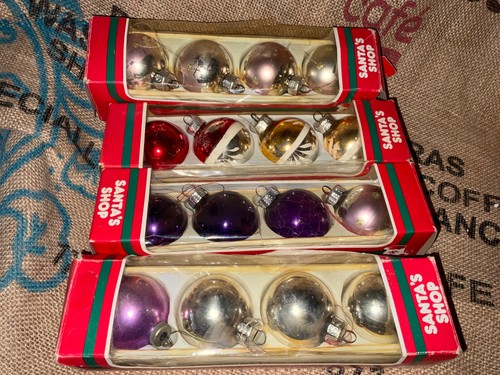 Vintage glass christmas - vintage,