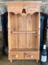 Vintage Pine Shelf, Old Wooden