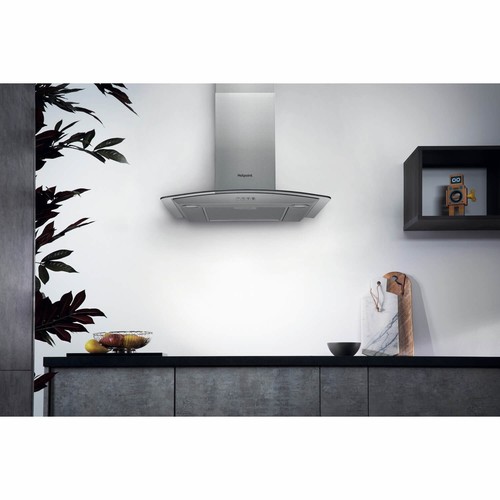 Hotpoint 70cm curved glass - hotpoint,