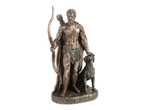 Odysseus with his - faithful, dog