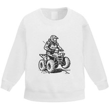 'Amphibious ATV 4 Wheeler' Kid's Sweatshirt / Sweater / Jumper (KW045987)