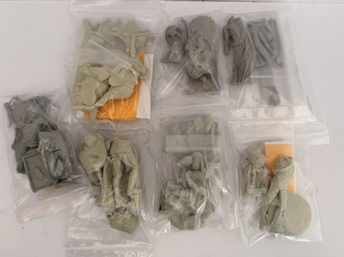 Resin model soldiers - 7x,