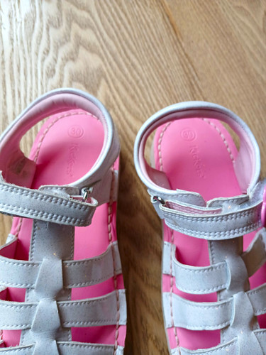 Kickers girls silver - kickers, glitter