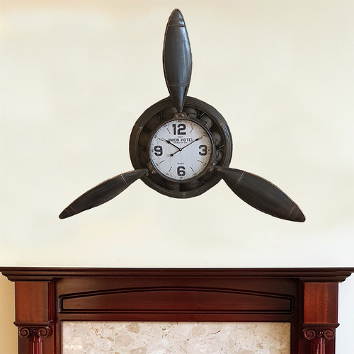 Steampunk metal propeller - steampunk, wall