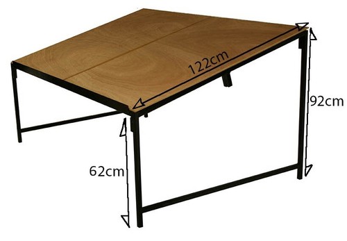 Angled table 1 - or, 1.8m