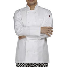 WHITE LONG SLEEVE Chef Jacket