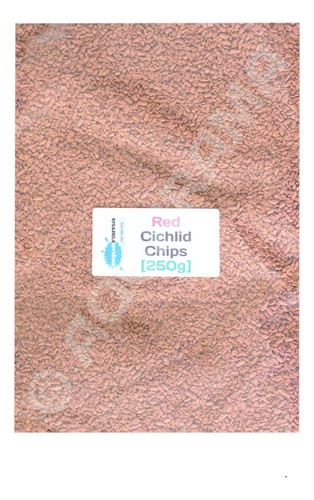 Red cichlid chips tropical - red,