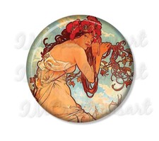 Alphonse Mucha Summer Lady