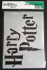 Stencil by Aurora Arts A5 Harry Potter 190mic Mylar craft stencil 222