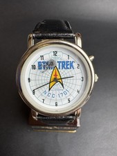 Paramount Pictures Star Trek 1998 NCC-1701 Wrist Watch 34mm Working
