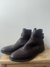 All Saints Mens leather Suede JODHPUR Chelsea boots UK7 US8 EU41 Boot A110