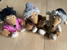 Vintage Womble plush bundle - Bungo,Shansi,Tobermory. (Elizabeth Beresford) 90s 