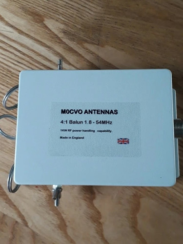 M0cvo balun 1 8 - 1:1, 1.8-30mhz