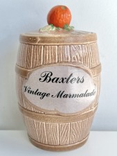 Vintage baxters marmalade jar - vintage,