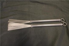 Vintage Olympic Premier Steel Wire Drum Brushes - Retractable