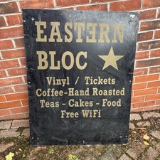 Vintage Eastern Bloc Shop Sign