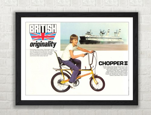 Chopper bicycle advert retro - chopper,