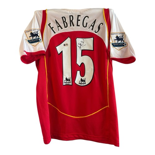Cesc fabregas signed shirt acg - shirt,